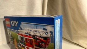 LEGO CITY: Fire Ladder Truck (60107) &ndash; BRAND NEW Sealed Free Shipping Retired!!!