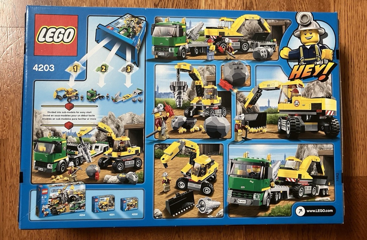 LEGO CITY: Excavator Transporter (4203) - New in Sealed Box