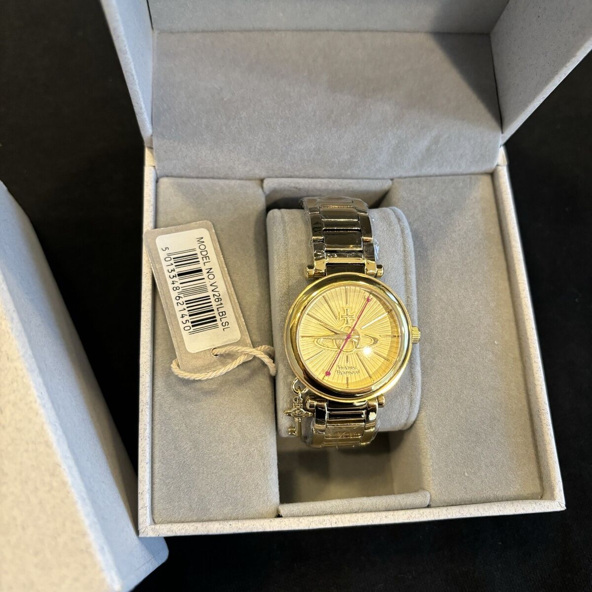 Vivienne Westwood Time Machine Gold Tone With A Key Watch Vivienne Westwood Time Machine Gold Tone With A Key Watch