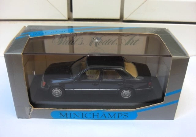 Mercedes 200E super berline blue Minichamps 3201 MIB 1:43 280ce 200d 450sel RARE - Imagen 4 de 4