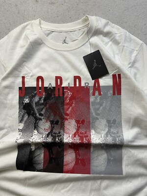 Vintage Nike Air Jordan Jumpman Graphic Print Shirt 2009 Bred