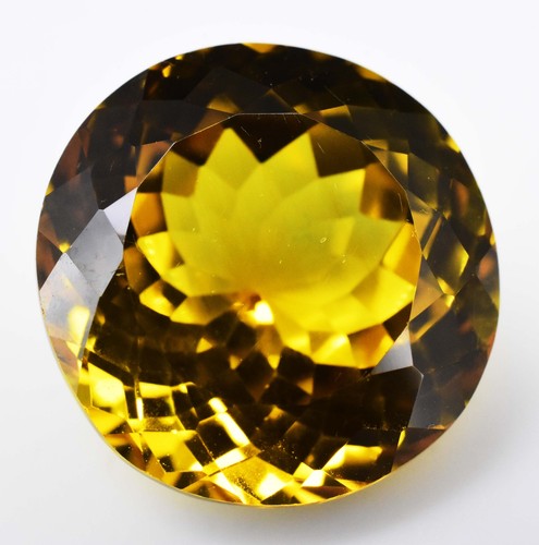 Natural Topazolite Garnet 14.75 Ct Round Certified Flawless Loose Gemstone - Picture 2 of 4
