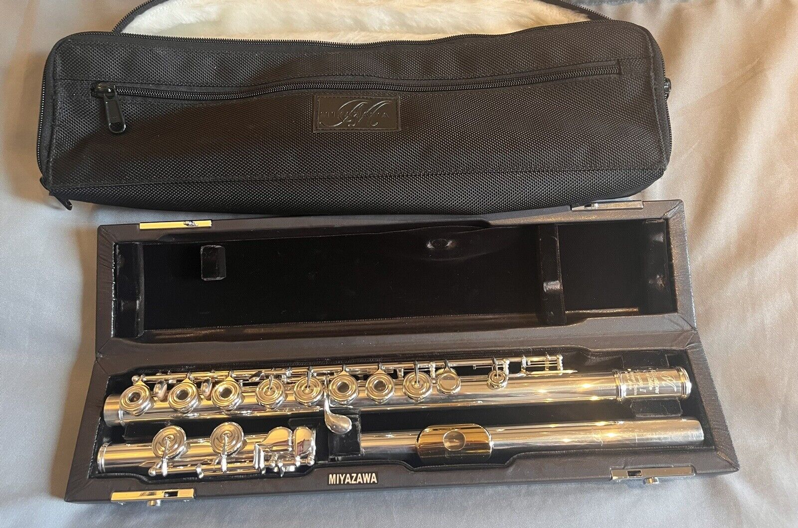 MIYAZAWA Flute Legacy Ⅱ,Brogger System, 9K Gold Lip&Riser,The latest model!