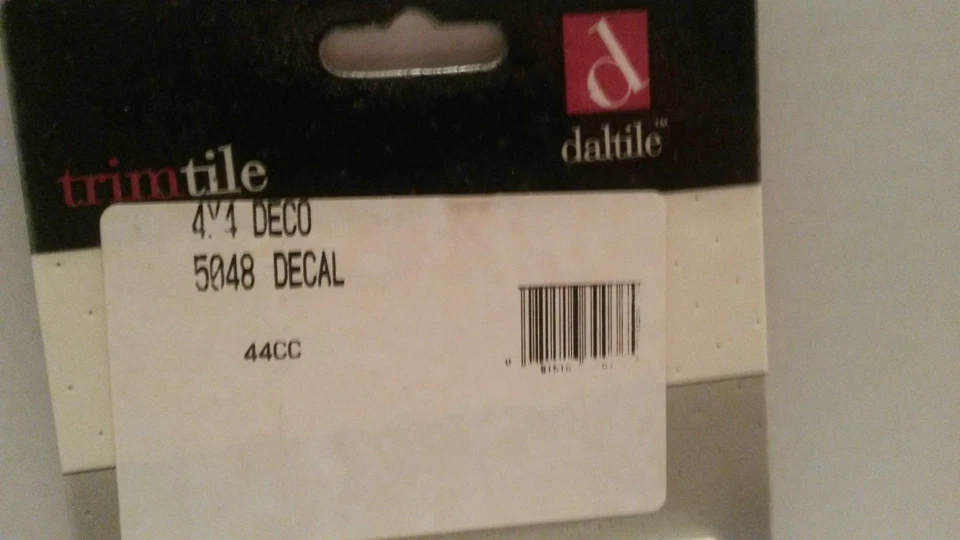 Azulejo de cerámica Green Bean DalTile 1996 vintage 4" X 4" paquete de 2 - nuevo Foto 3 de 4