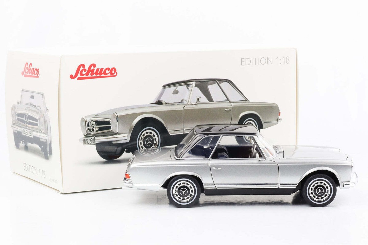 1/18 メルセデスベンツ 280 SL パゴダ (W113) シルバー 楽天市場】シュコー 1/18 メルセデスベンツ 280 SL パゴダ W113