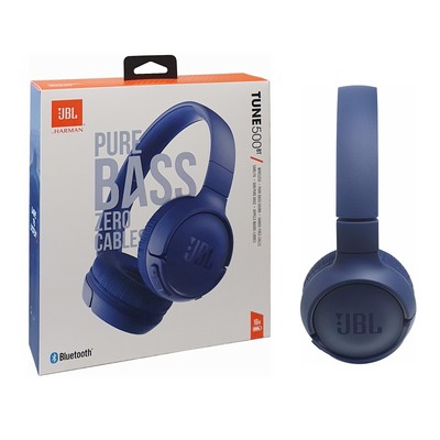 Headphones JBL Tune 500 Blue (JBLT500BLU) | EuroSupplies
