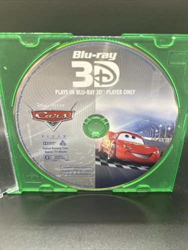 Disney CARS 3D (2006) - 3D Blu-ray DISC ONLY in Plastic Slimline Case