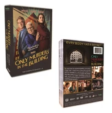 Only Murders In The Building: The Complete Seasons 1-4 (DVD) Free Shipping!