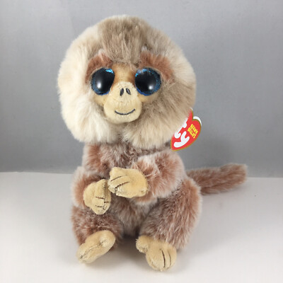Ty Beanie Baby Bellies - STUBBY the Monkey (6 Inch) 2023 NEW Plush Stuffed Toy