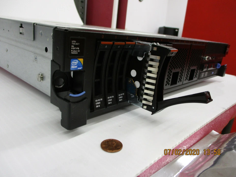 Used, IBM System X3650 M3 Server 7945AC1, Xeon 2.2 4Ghz. - Image 4 of 4