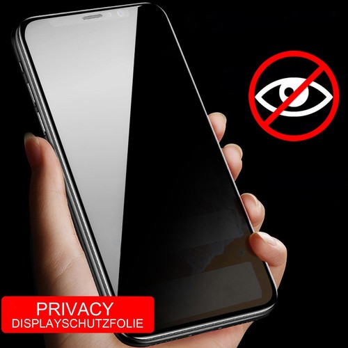 Panzer Folie für Samsung Galaxy S24 Anti Spy Blick Sicht Schutz Hart Glas Folie - Bild 2 von 6