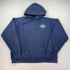 VTG Hanes Arizona Hoodie Sweatshirt Mens Size...