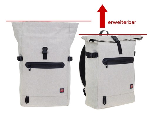 Rucksack Herren Damen Kurierrucksack Elephant Laptop Tasche AllDay Large 12962 - Bild 41 von 70