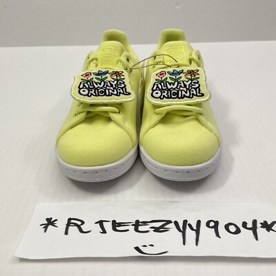 adidas gazelle silver green womens WMNS adidas Stan Smith Shoes Pulse Yellow GX8553 main image 0