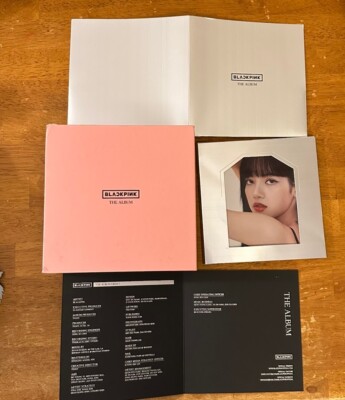 BLACKPINK The Album *COMPLETE LISA SET* Version 2 K-POP CD LALISA