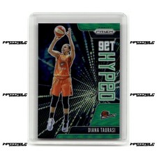2021 Panini Prizm WNBA - Get Hyped Diana Taurasi #3 Green Prizm SP