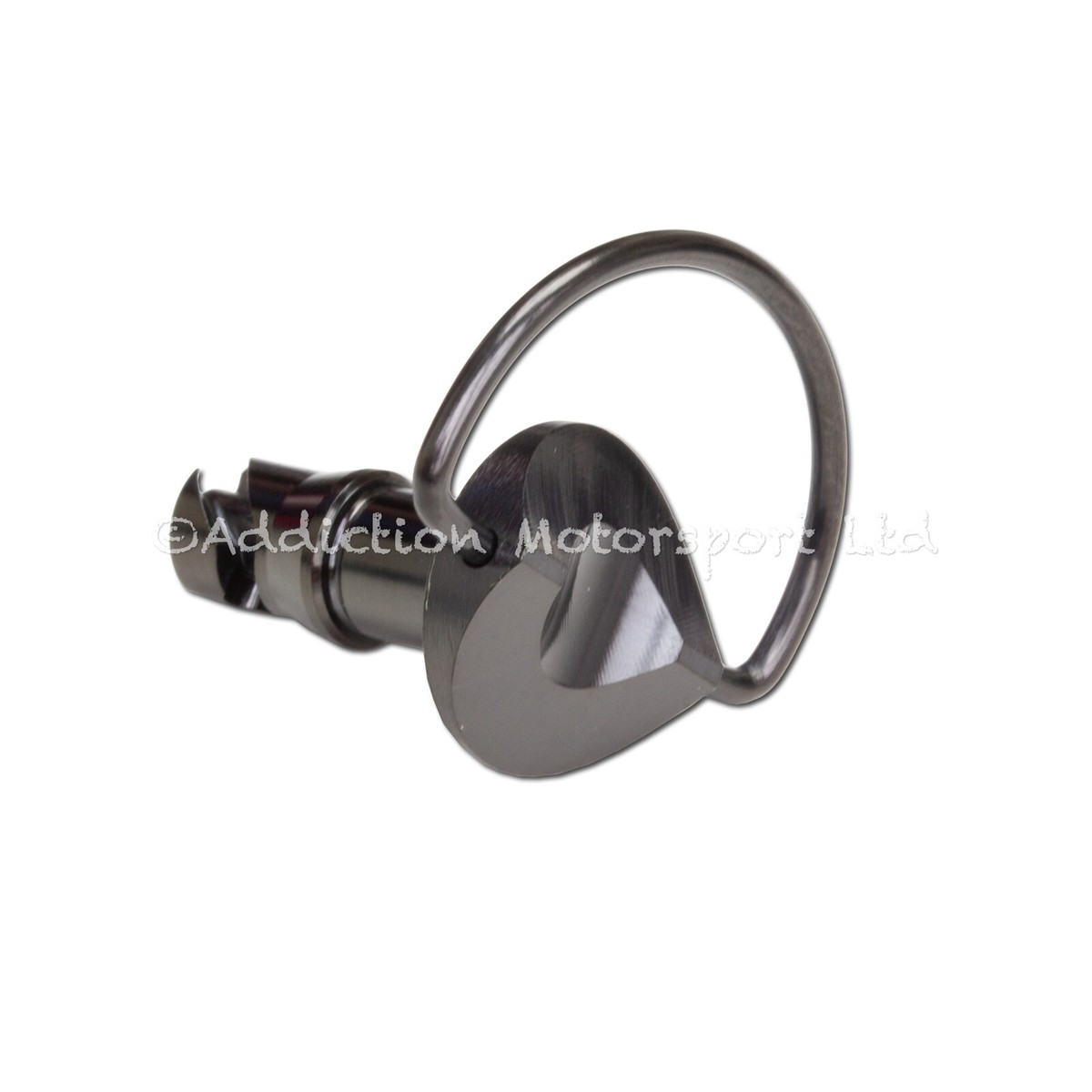 17mm Black Titanium 1/4 Turn DZUS Fairing Fastener Quick