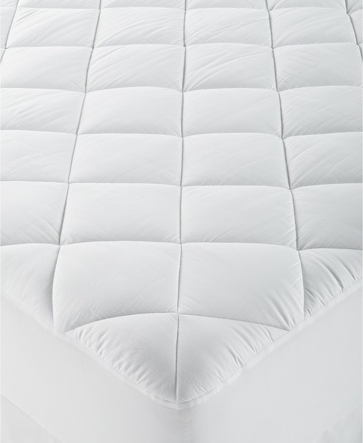 Martha Stewart Twin Mattress Pad Waterproof 300 Thread Count White