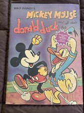 Walt Disney MICKEY MOUSE, DONALD DUCK and All Their Pals 1930s Whitman #887