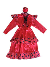 CARNAVAL QUEEN Carnival Dress Halloween Costume Spanish Girl Dress Size 6