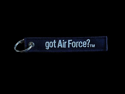 U.S MILITARY AIR FORCE KEY CHAIN KEY FOB 5 1/2'' X 1'' INCHES YOU BET YOUR USA