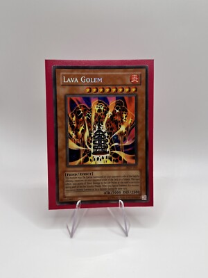 Yu-Gi-Oh! TCG Lava Golem Pharaonic Guardian PGD-107 Unlimited Secret Rare