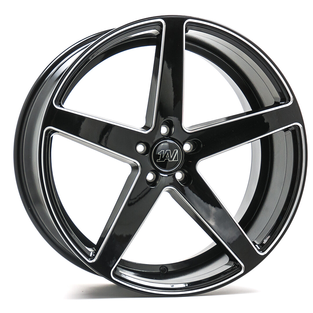 20 inch 20x8.5 1AV ZX9 BLACK MILLED BLANKS wheels rims 5x112 20 inch 20x8.5 1AV ZX9 BLACK MILLED BLANKS wheels rims 5x112