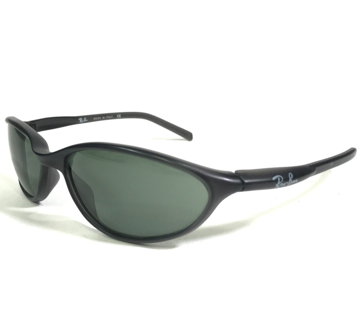 Ray-Ban Sunglasses CUTTERS W3125 Matte Black Oval Wrap Frames with
