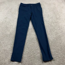 Lululemon Pants Mens 28 ABC Blue Slim Warpstreme Commuter Performance 28x32
