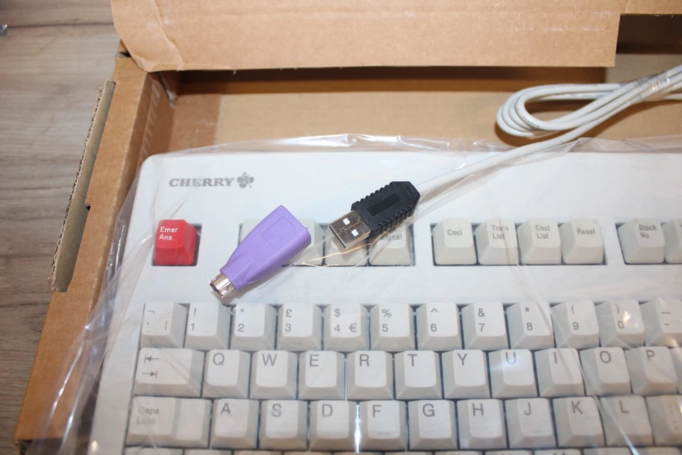 New Cherry MY 3000 USB PS/2  Keyboard G81-3000 LPCGB-0 Custom UK Train station - Image 2 of 4