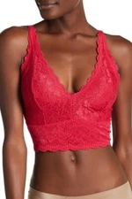 Curvy Couture High Apex Perfect Lace Bralette #1060 Berry M- 2XL Fits to H Cup