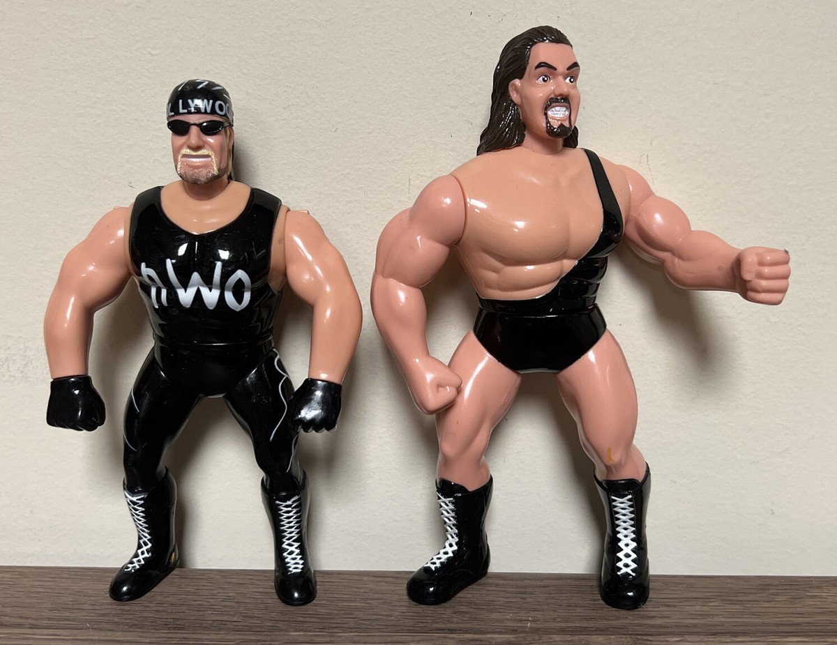 Hollywood Hulk Hogan Big Show 1998 ToyBiz WCW Wrestling Figure New
