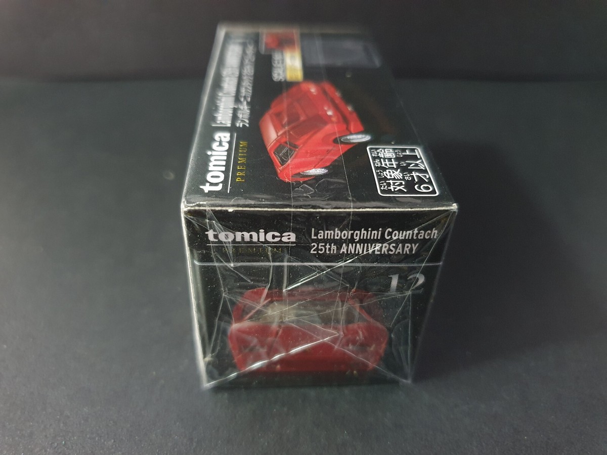 Tomica Premium Lamborghini Countach 25th Anniversary Diecast Car