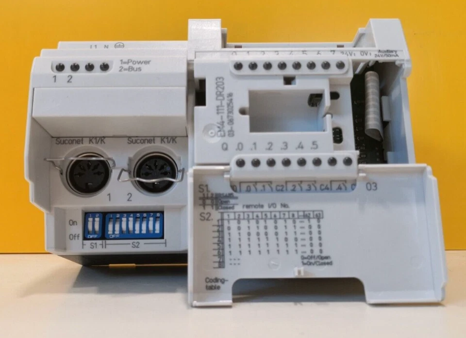Moeller EM4-111-DR2 Remote Expansion Module Digitaleingang Relaisausgang Suconet - Bild 4 von 4