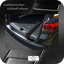 Ladekantenschutz Edelstahl schwarz für Opel Astra K Sports Tourer ab Bj 10.2015-