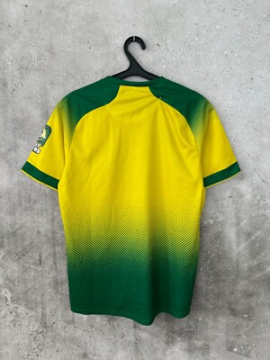 Maillot Domicile Norwich City 2019 - Errea - Taille XL - Jaune - Adulte