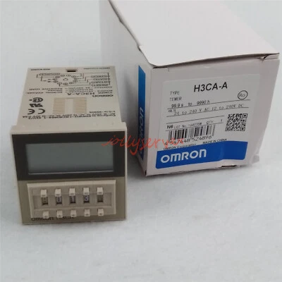Omron Timer H3CA-A 24-240VAC / Vdc Brandneu - Image 1 of 4