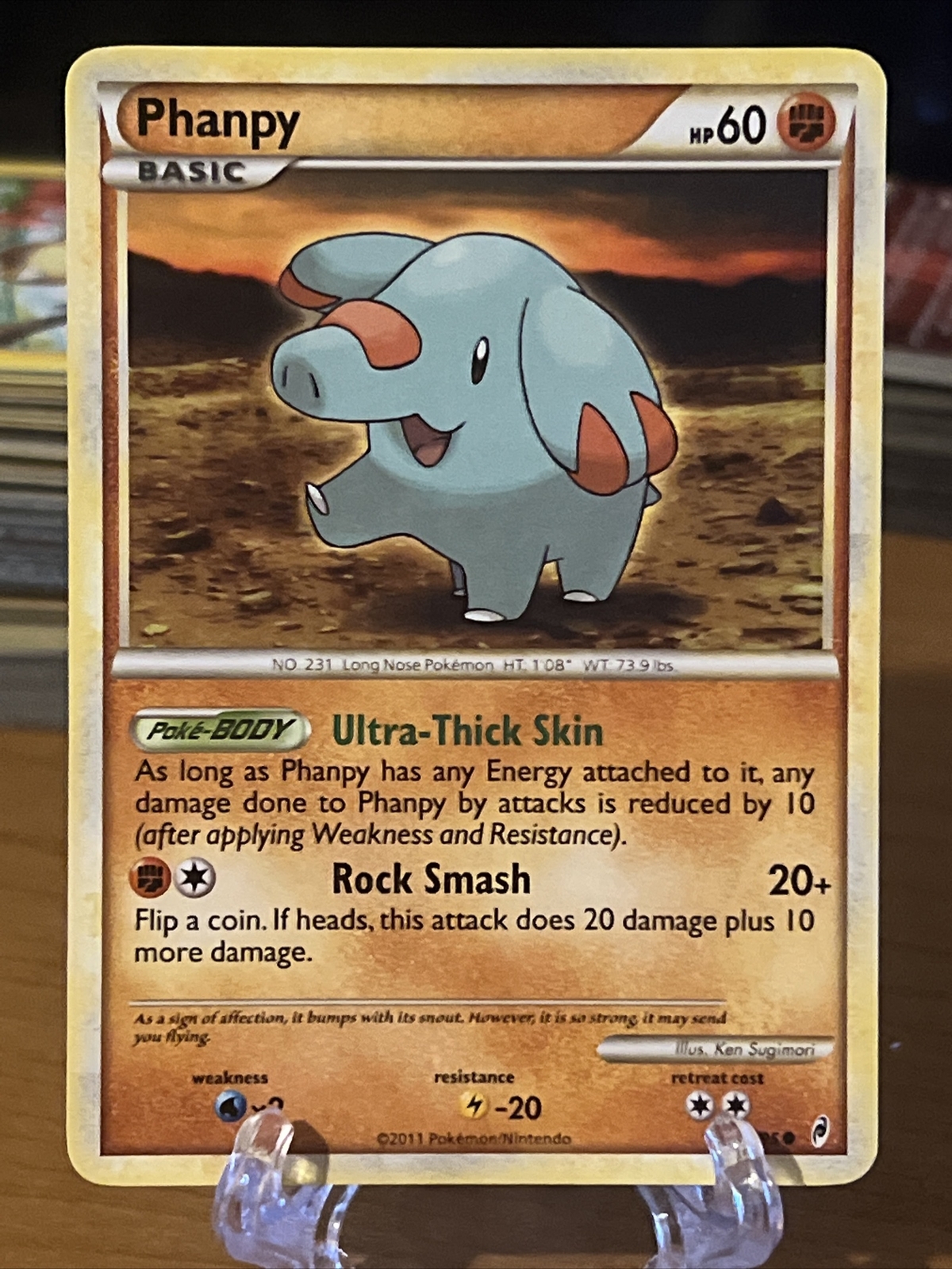 Phanpy 66/95 - Call of Legends - Common - Pokemon Card