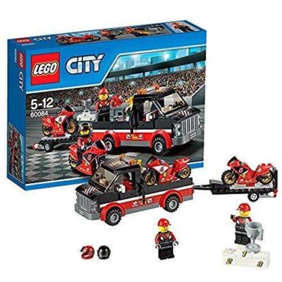 LEGO 60084 City Great Vehicles Racing Bike Transporter Playset