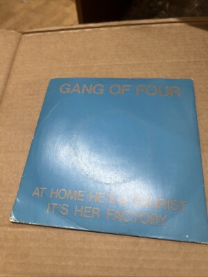 Gang Of Four - At Home He's A Tourist/It's Her Factory - UK First Press in P/S