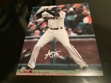 Joaquin arias   auto 8x10 ,giants coa&holo100%authentic CLEARANCE