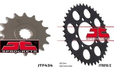 Front & Rear Sprocket Kit for SUZUKI GZ250 Marauder 04-10 JT Sprockets