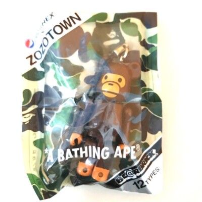 A BATHING APE & Gundam DOM Bearbrick Pepsi NEX ZOZOTOWN 2 pieces