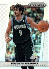 2013-14 Panini Prizm Prizms #129 Ricky Rubio T-Wolves
