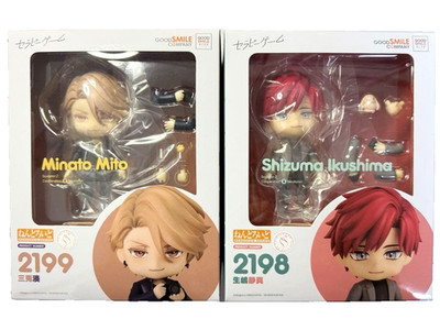 Nendoroid Shizuma Ikushima & Minato Mito Therapy Game Figure Set GSC Japan NEW