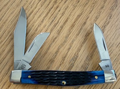 美品✨セオリー CRUSHED SATIN ブルゾン お家洗い可 ネイビー S CASE DARK BLUE STOCKMAN KNIFE #6344 SS NEVER USED N16 | eBay