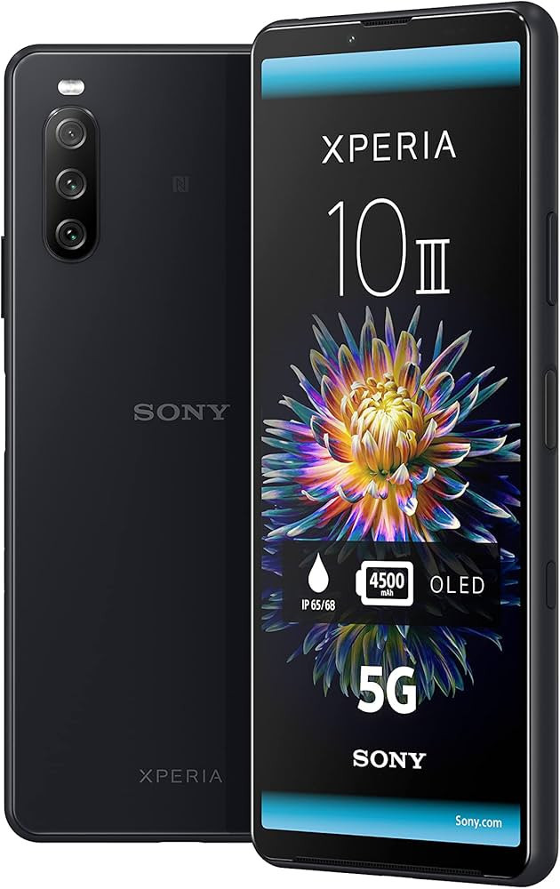 Sony Xperia 10 III - 128GB - Black (Unlocked) (Dual SIM) for Sony Xperia 10 III - 128GB - Black (Unlocked) (Dual SIM) for