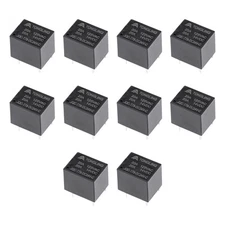 10pcs DC 24V Coil SPDT 5 Pin PCB Electromagnetic Power Relay NO+NC