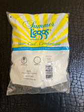 Newly Sealed 4 Pairs White Leggs Pantyhose. Slightly imperfect. Size B.