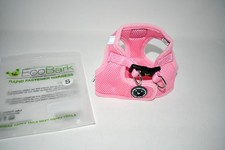 Arnés para perros pequeños EcoBark, rosa bebé, chaleco de malla, pequeño, nuevo con etiquetas